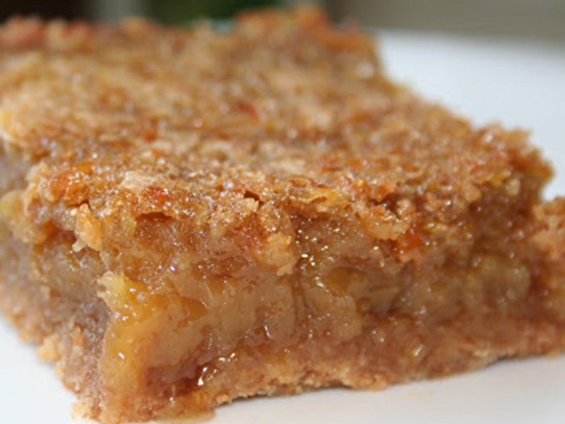 Carré au sirop d'érable